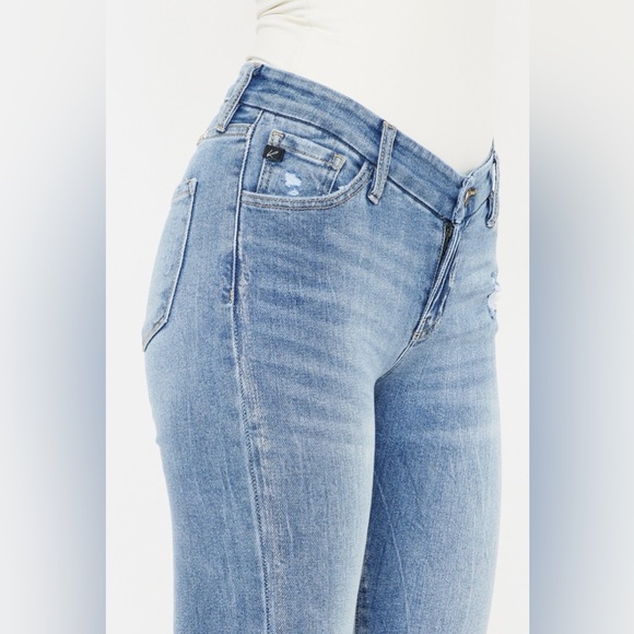 Kancan High Waist Cat's Whiskers Skinny Jeans - Picture 6 of 8